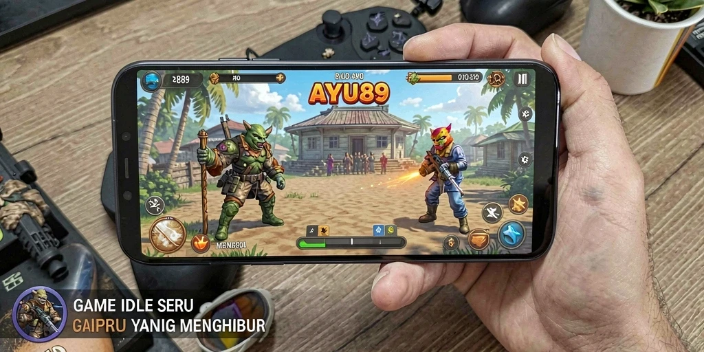 Tampilan gameplay AYU89 yang menawan dan penuh warna.