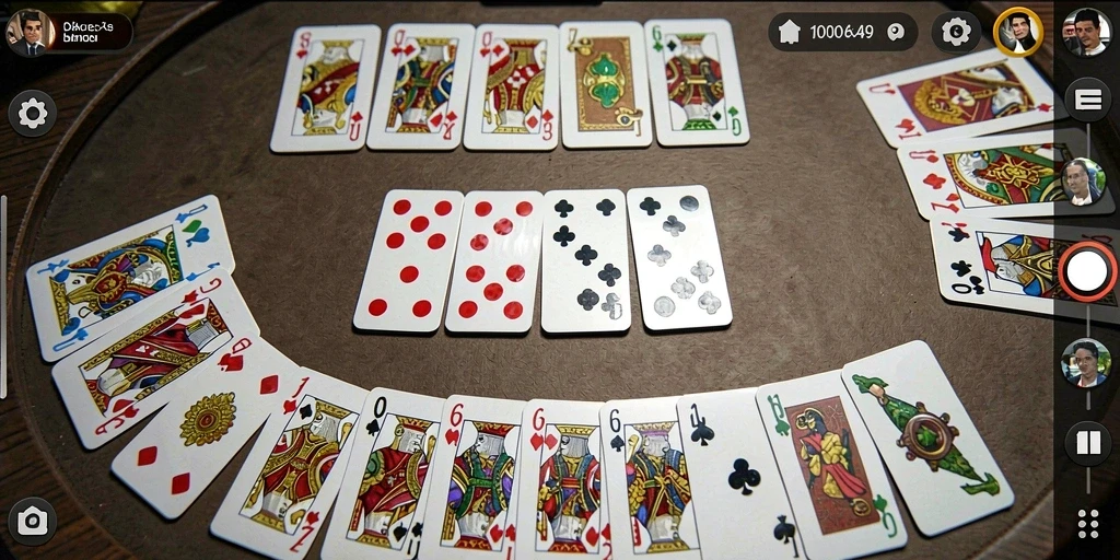 Tangkapan layar D06 menampilkan gameplay seru permainan Domino.
