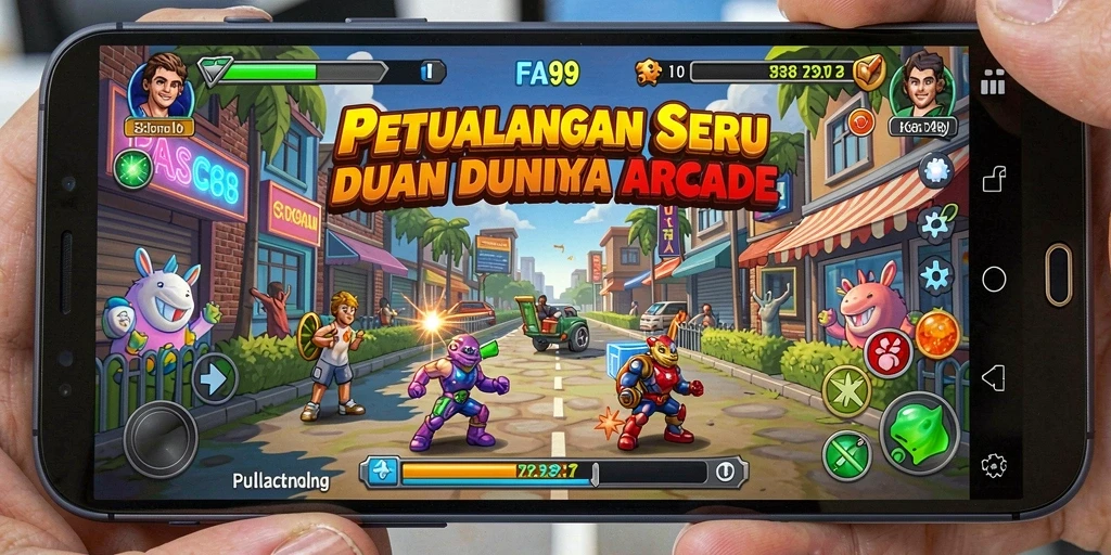Tampilan gameplay seru FA99 dengan tantangan menarik.