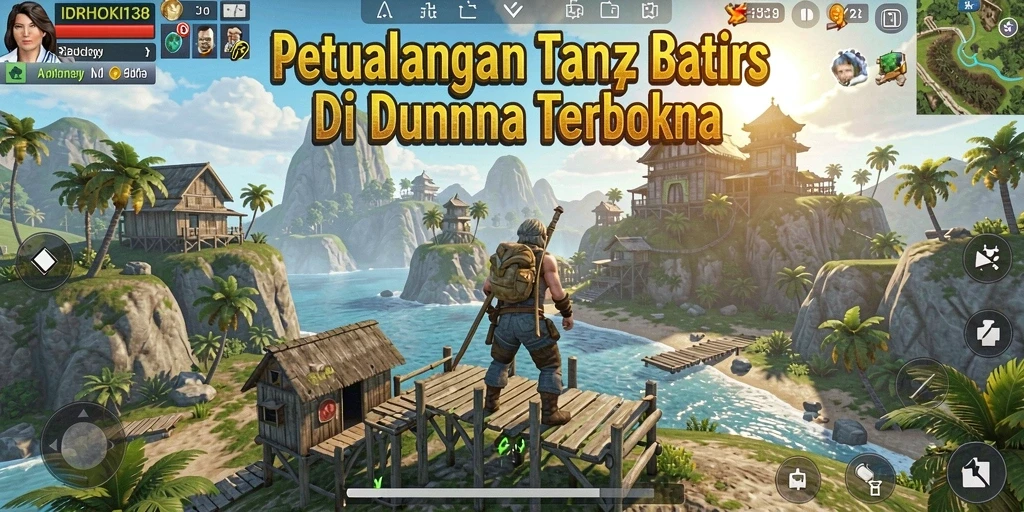 Tampilan gameplay Open World yang mengesankan dari IDRHOKI138.
