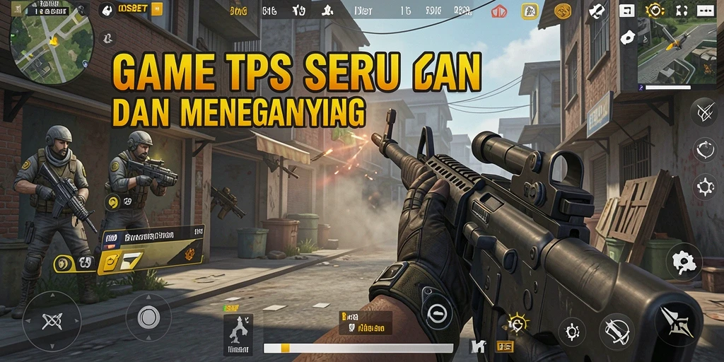 Tampilan gameplay seru dari IOSBET dengan aksi TPS mendebarkan.