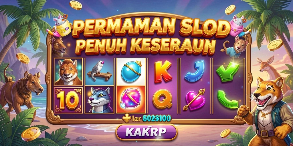 Tampilan menarik dari gameplay KAKRP dengan fitur slot yang seru.