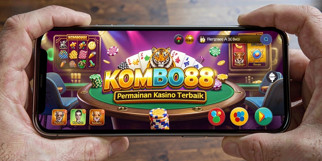 Tampilan menarik dari gameplay <strong>KOMBO88</strong> yang seru di kasino.
