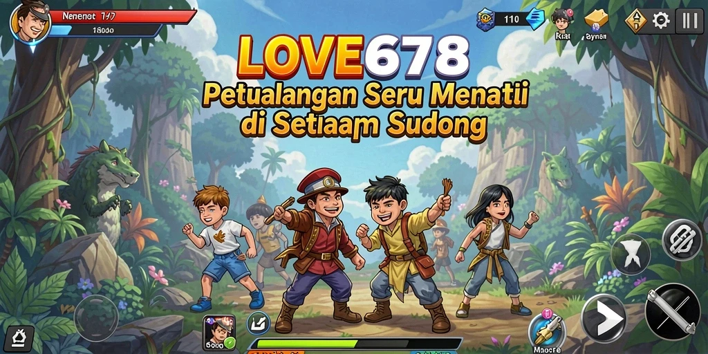 Tampilan gameplay LOVE678 yang menyajikan aksi petualangan menegangkan.