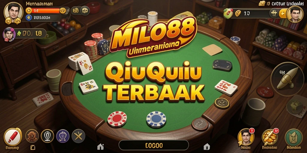Tampilan gameplay QiuQiu yang seru di MILO88.