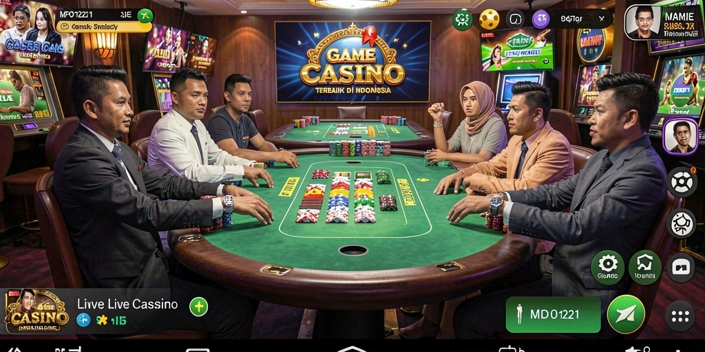 Tampilan gameplay MPO1221 yang menegangkan dan interaktif.