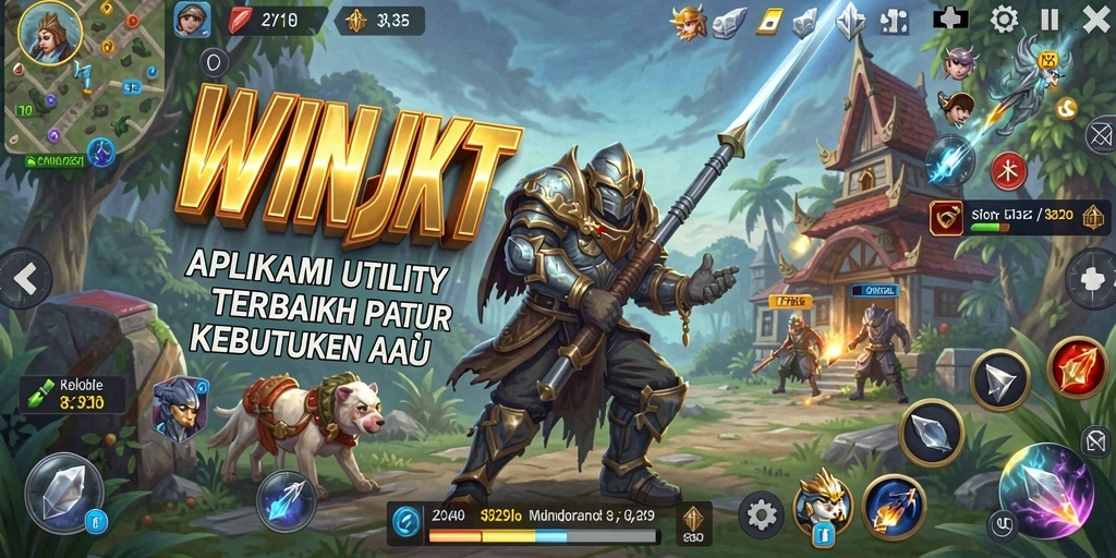 Tampilan antarmuka WINJKT yang memudahkan pengguna.